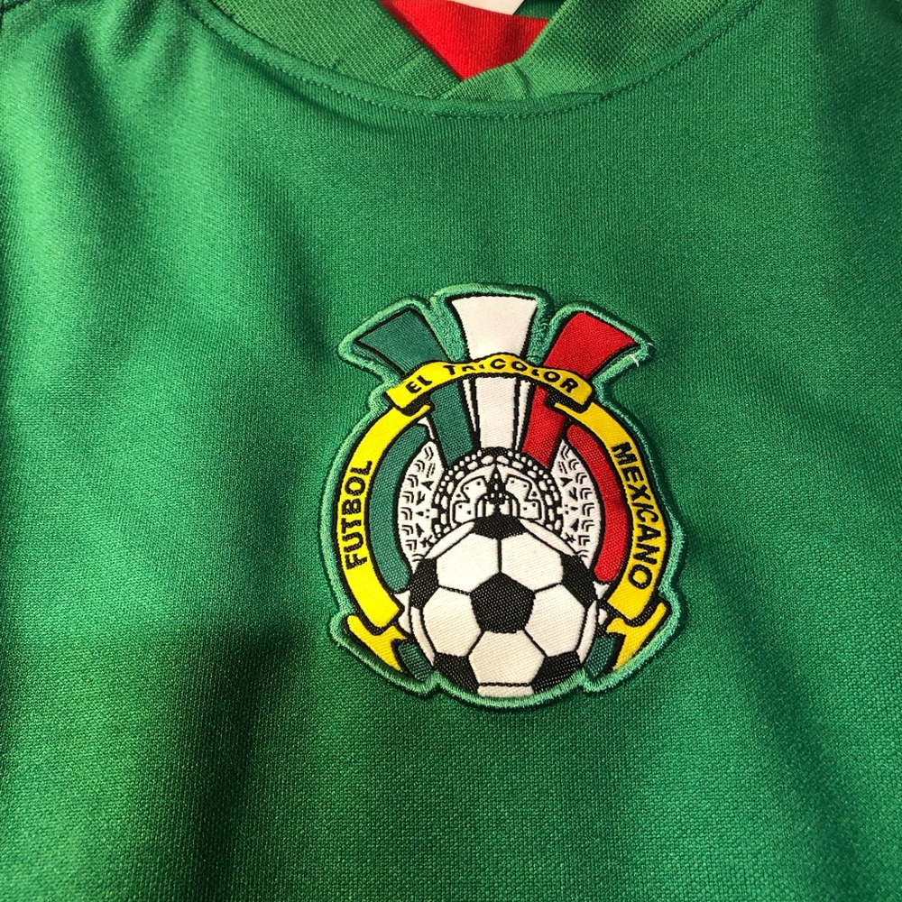 Vintage Mexico soccer (futbol) shirt tag worn men’s Med - Picture 2 of 9